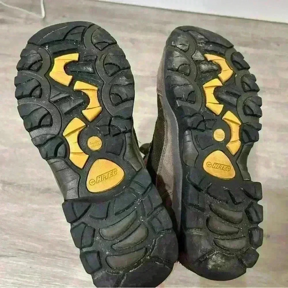 Hi-Tec Men's Size 7 M Brown Suede Nova Lite II Mid Hiking Work Outdoor Boots - Picture 7 of 7